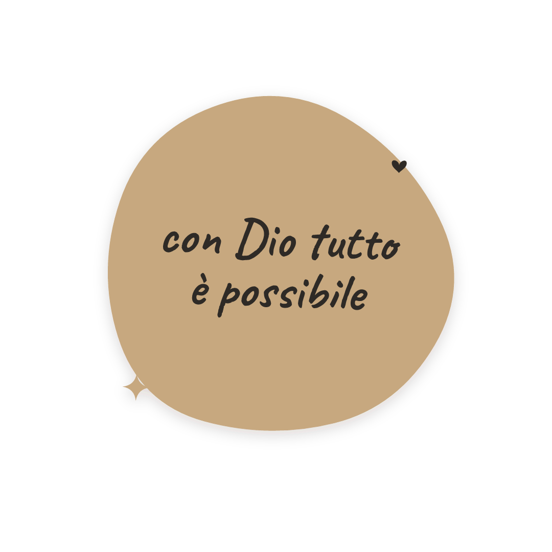 Sticker: con Dio tutto è possibile