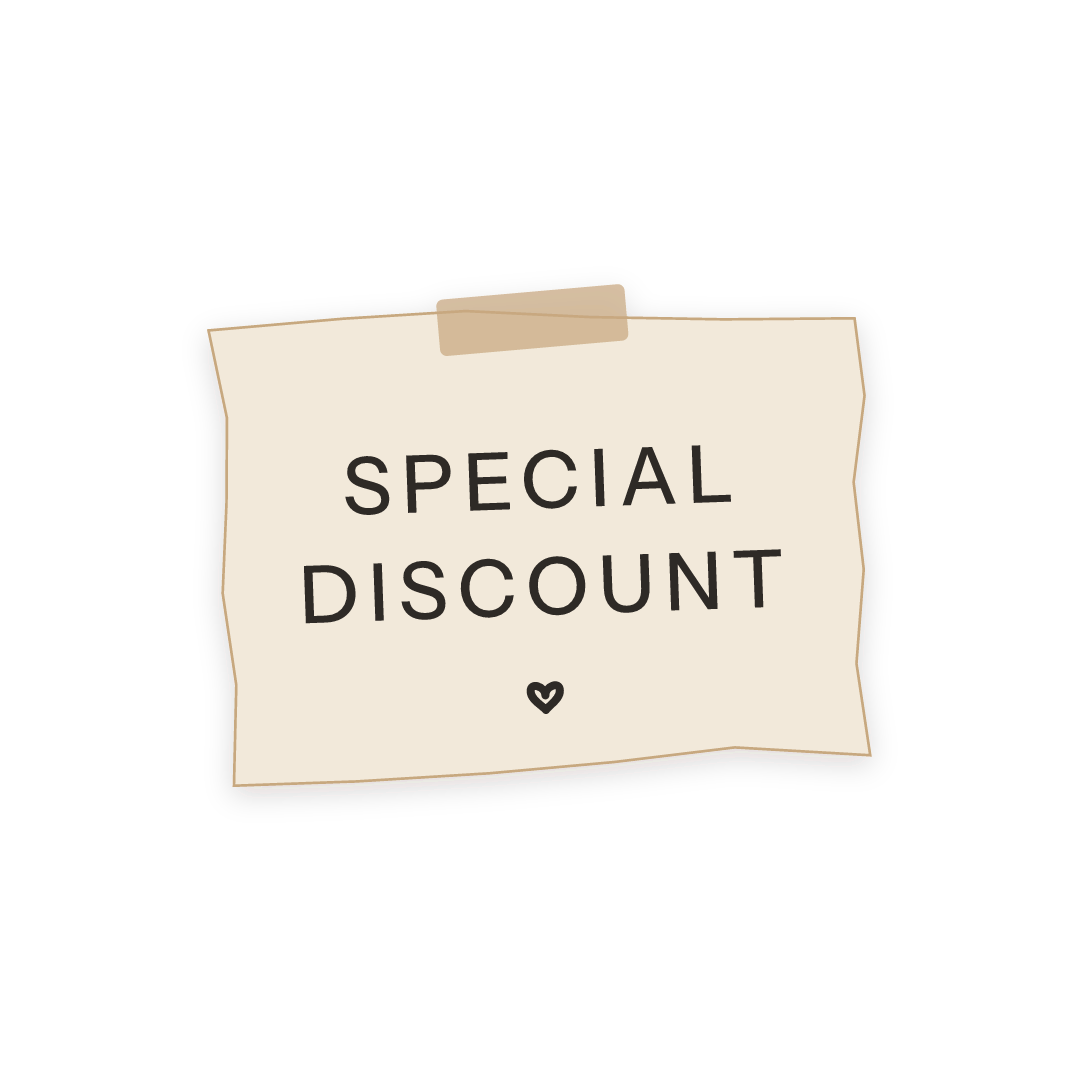 Sticker: special discount