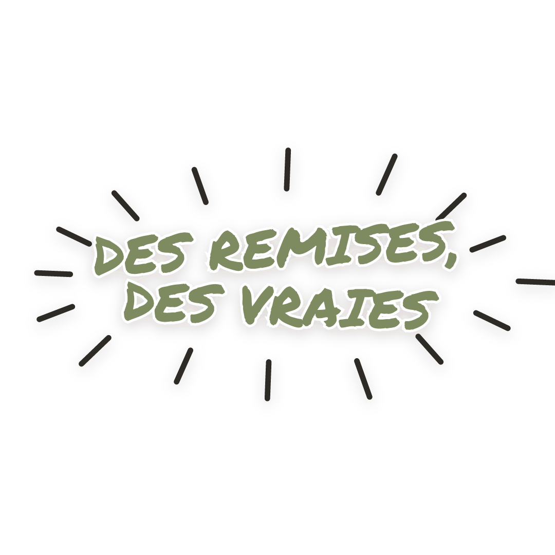 Sticker: des remises, des vraies