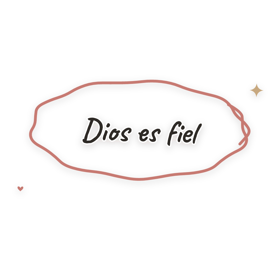 Sticker: Dios es fiel