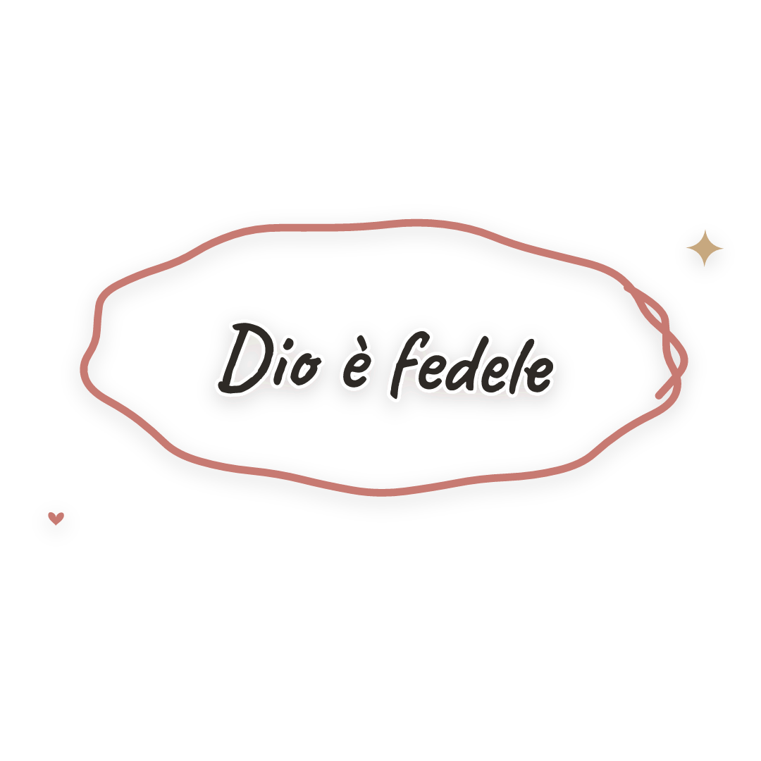 Sticker: Dio è fedele