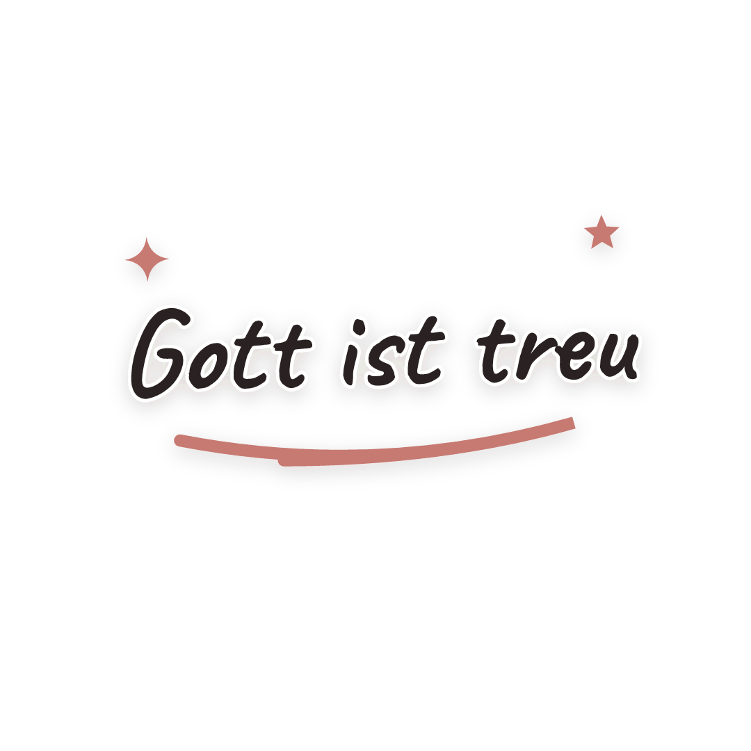 Sticker: Gott ist treu
