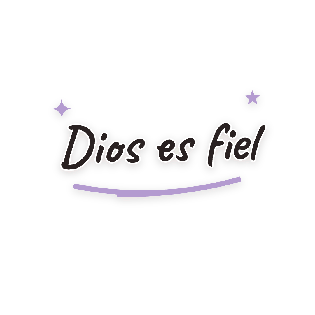 Sticker: Dios es fiel