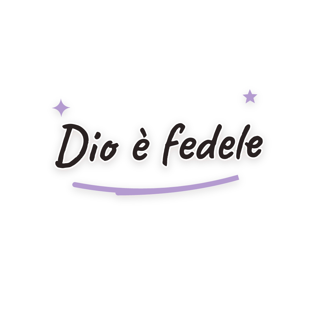 Sticker: Dio è fedele