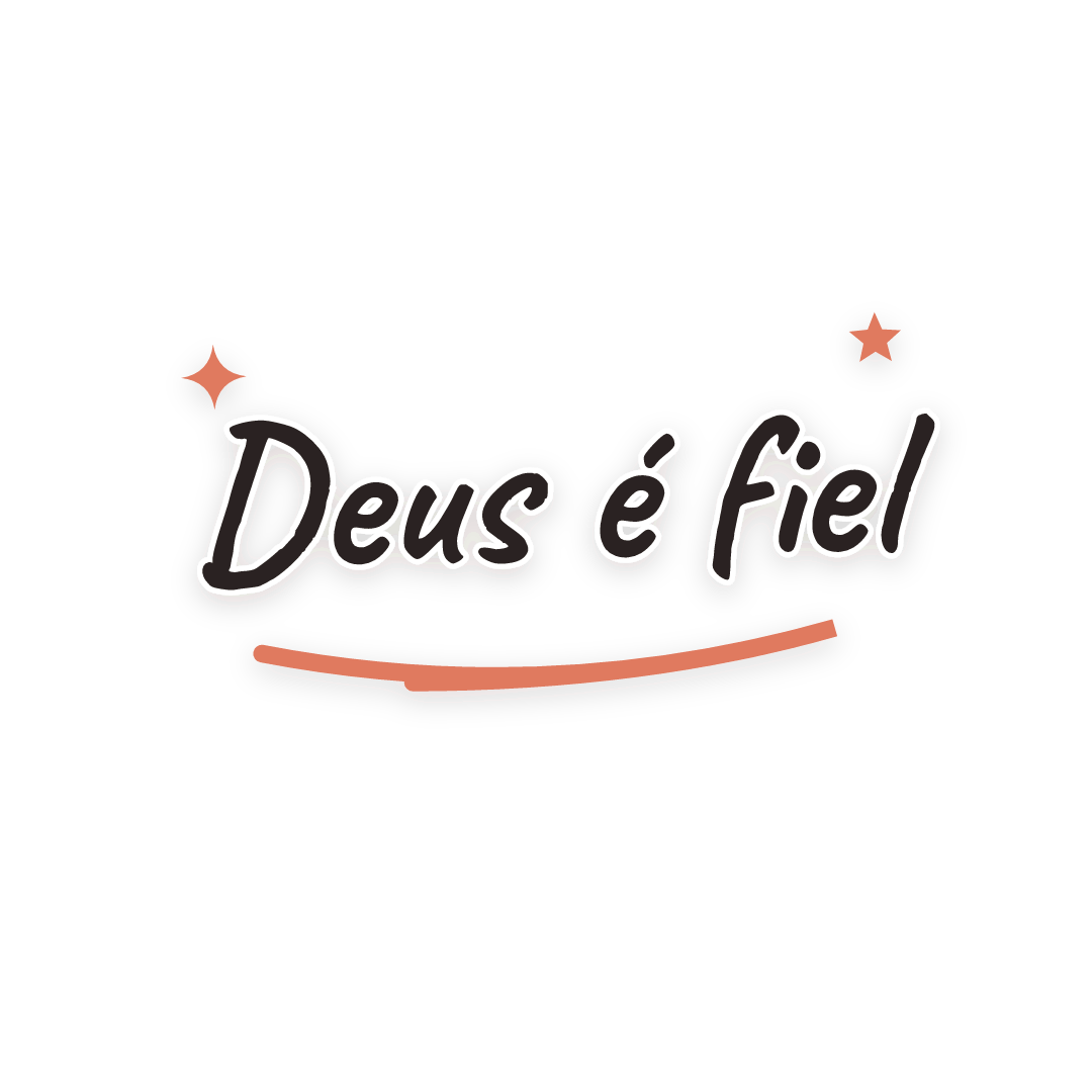 Sticker: Deus é fiel