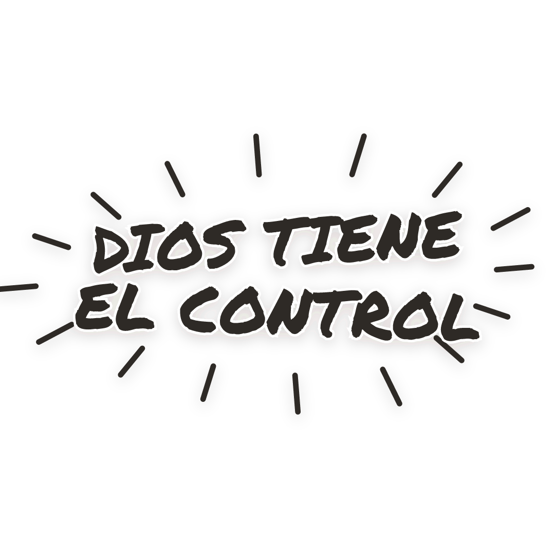 Sticker: Dios tiene el control
