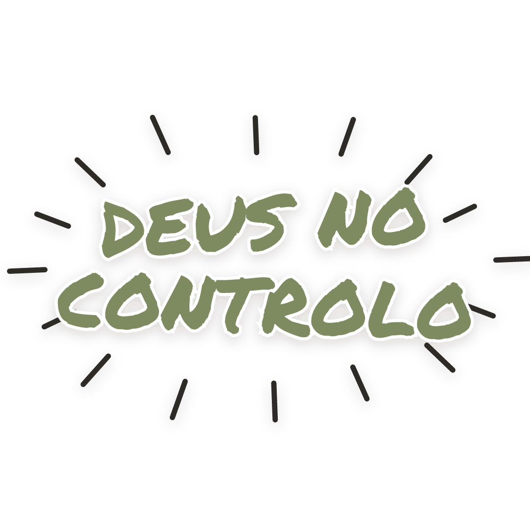 Sticker: Deus no controlo