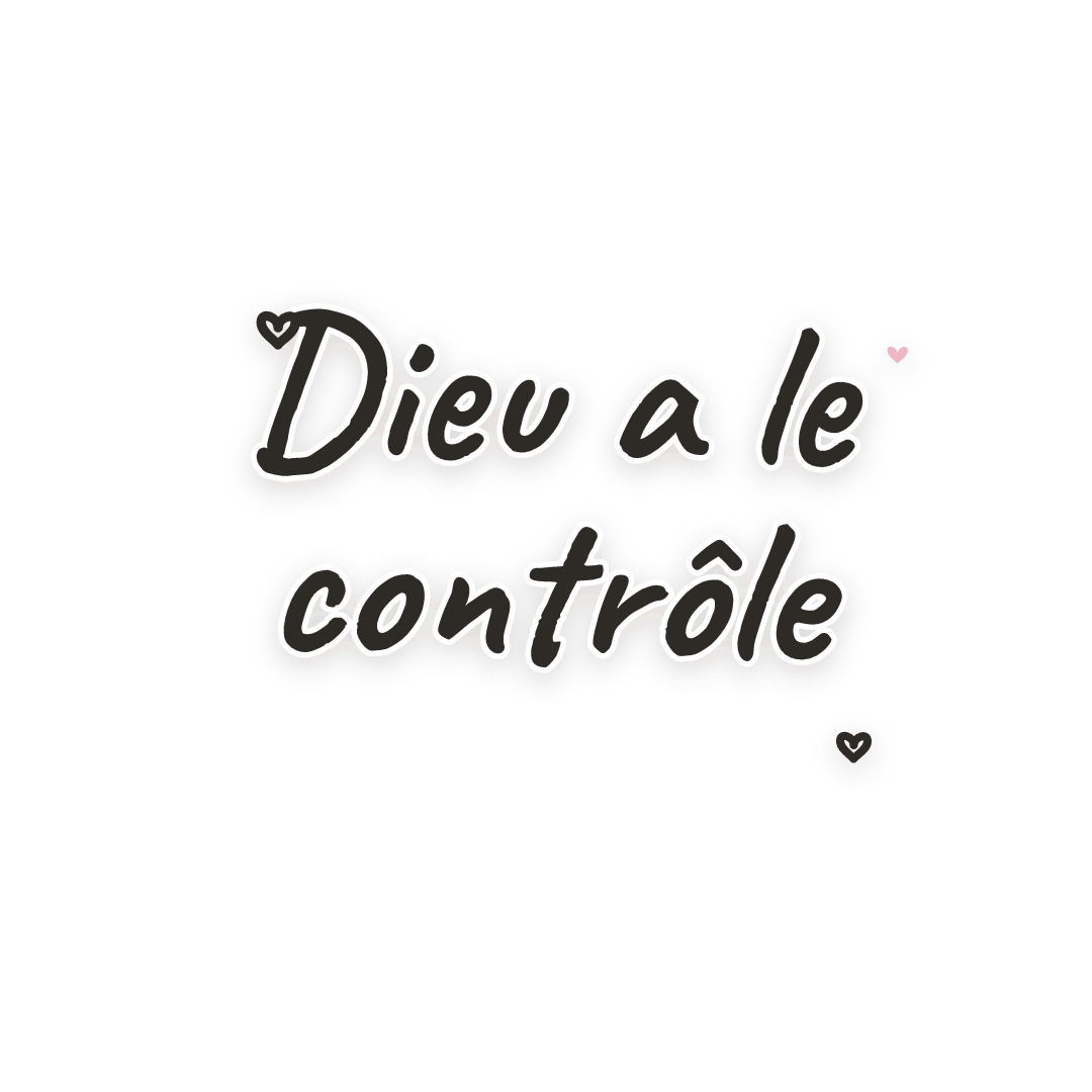 Sticker: Dieu a le contrôle
