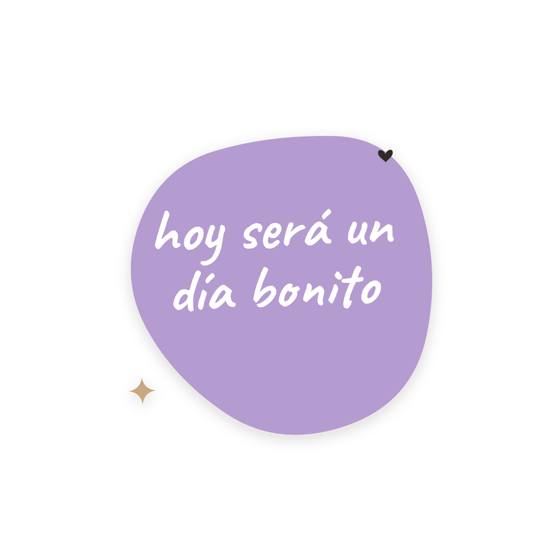 Sticker: hoy será un día bonito