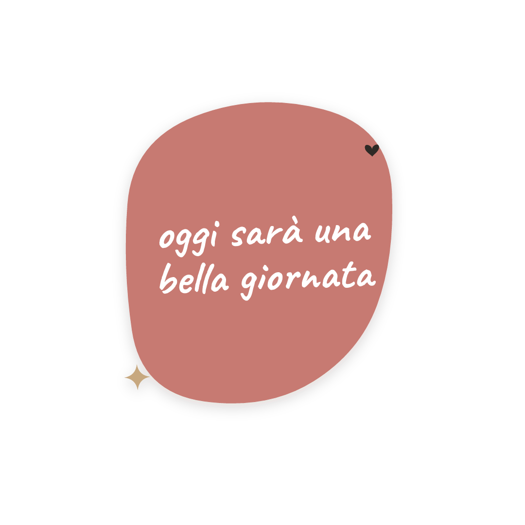 Sticker: oggi sarà una bella giornata