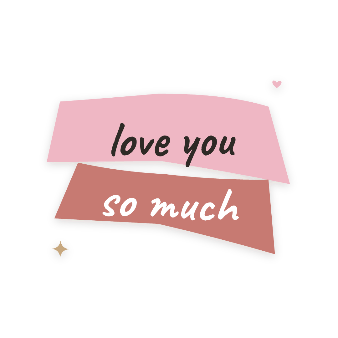 Sticker: love you so much