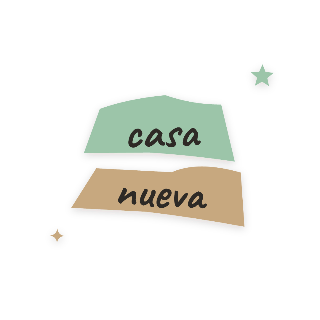 Sticker: casa nueva