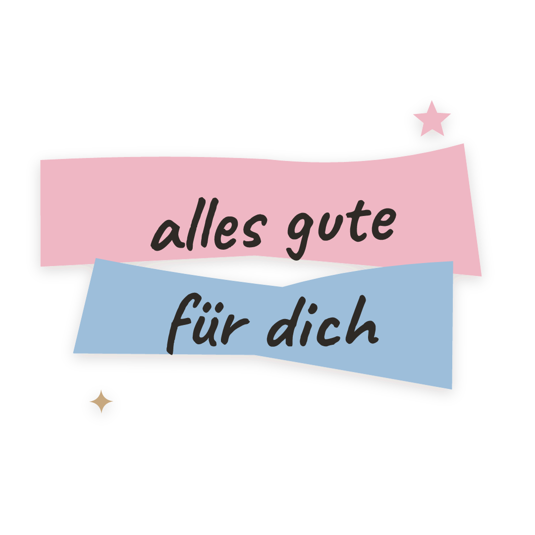 Sticker: alles gute für dich