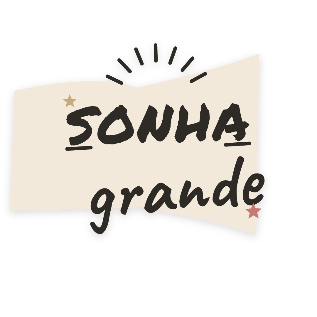 Sticker: sonha grande