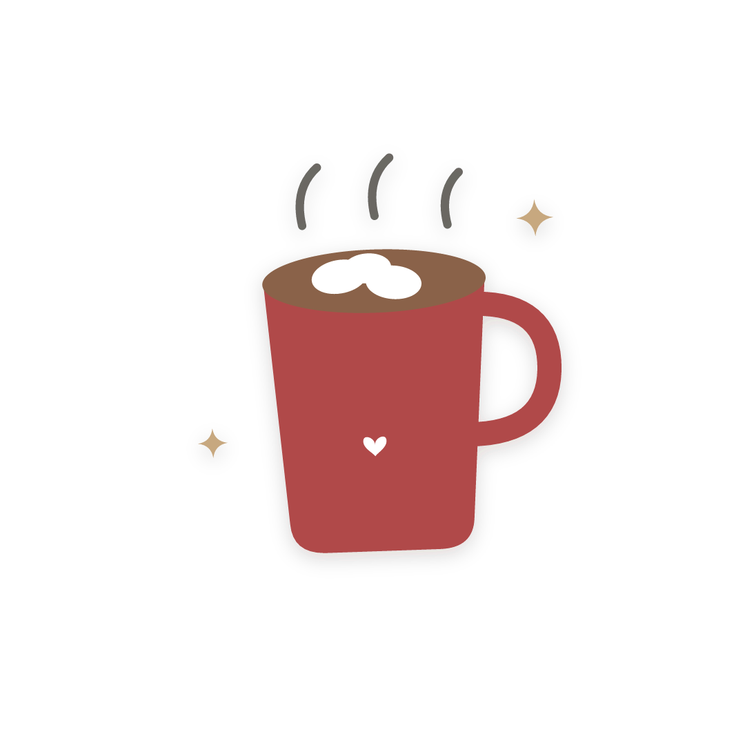 Sticker: chocolate caliente