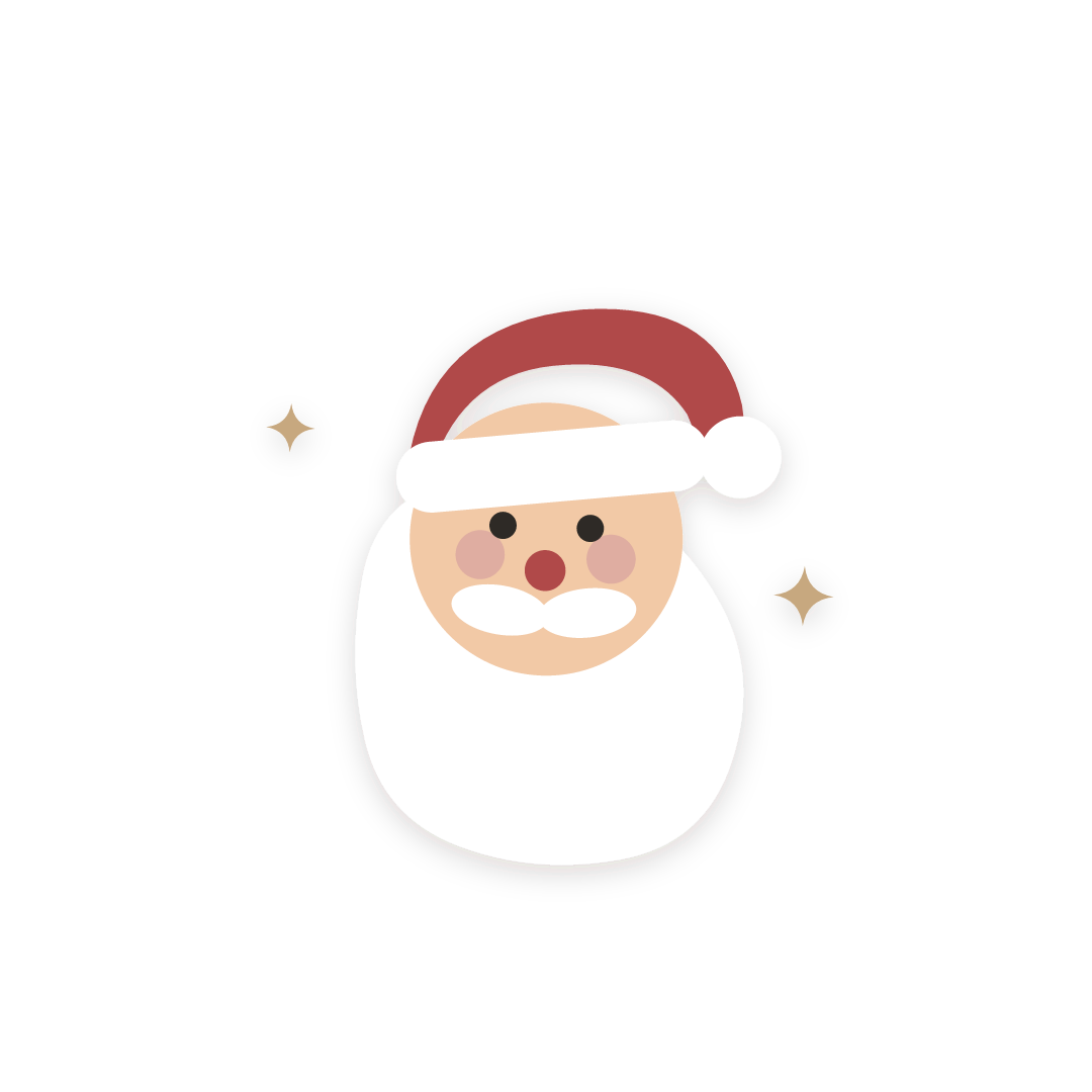 Sticker: papá noel