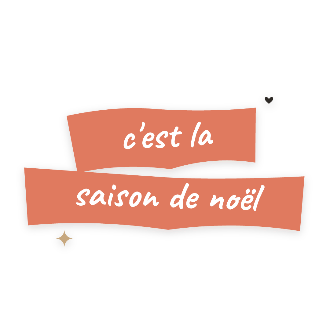 Sticker: c'est la saison de noël