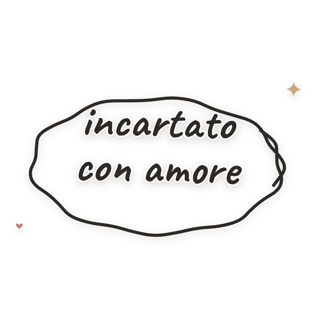 Sticker: incartato con amore