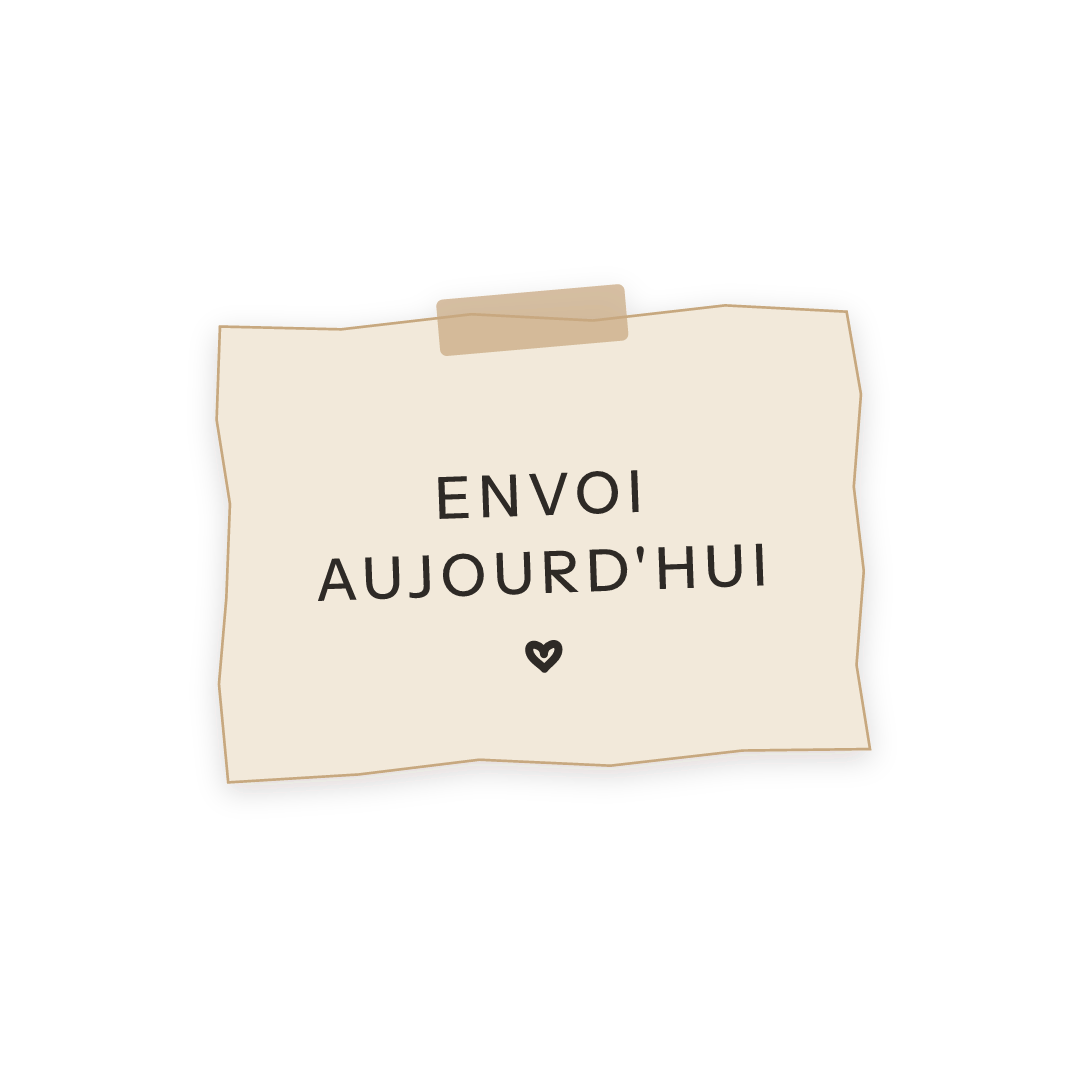 Sticker: envoi aujourd'hui