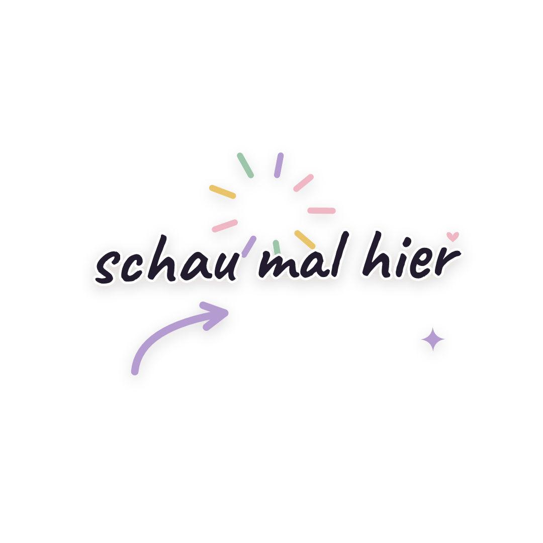 Sticker: schau mal hier