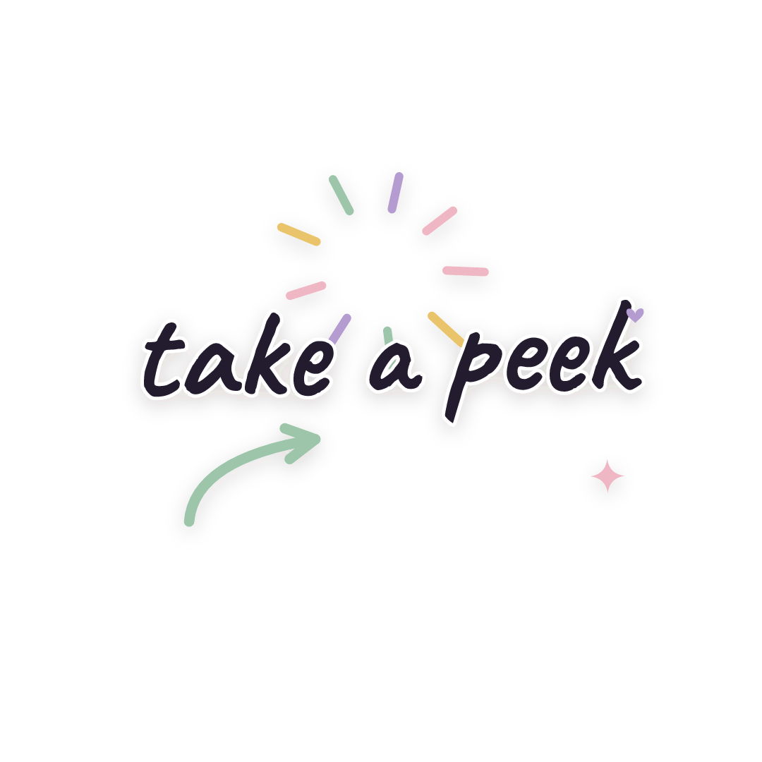 Sticker: take a peek