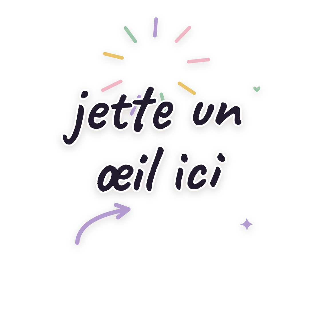 Sticker: jette un œil ici