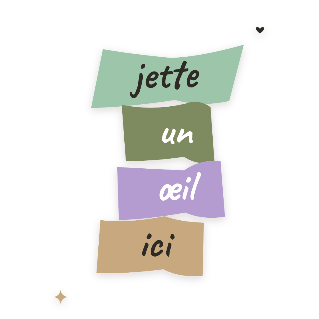 Sticker: jette un œil ici