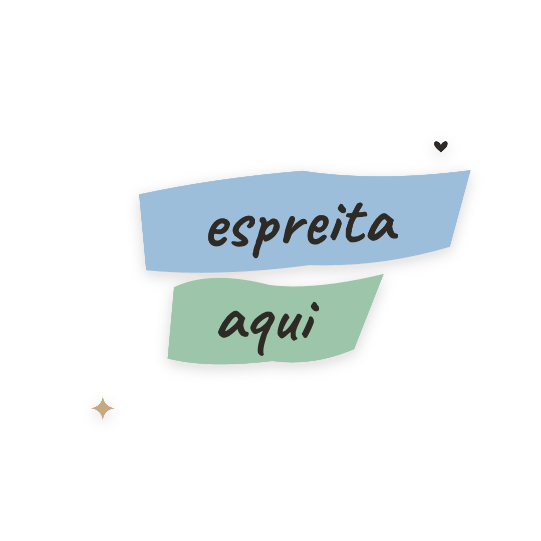 Sticker: espreita aqui