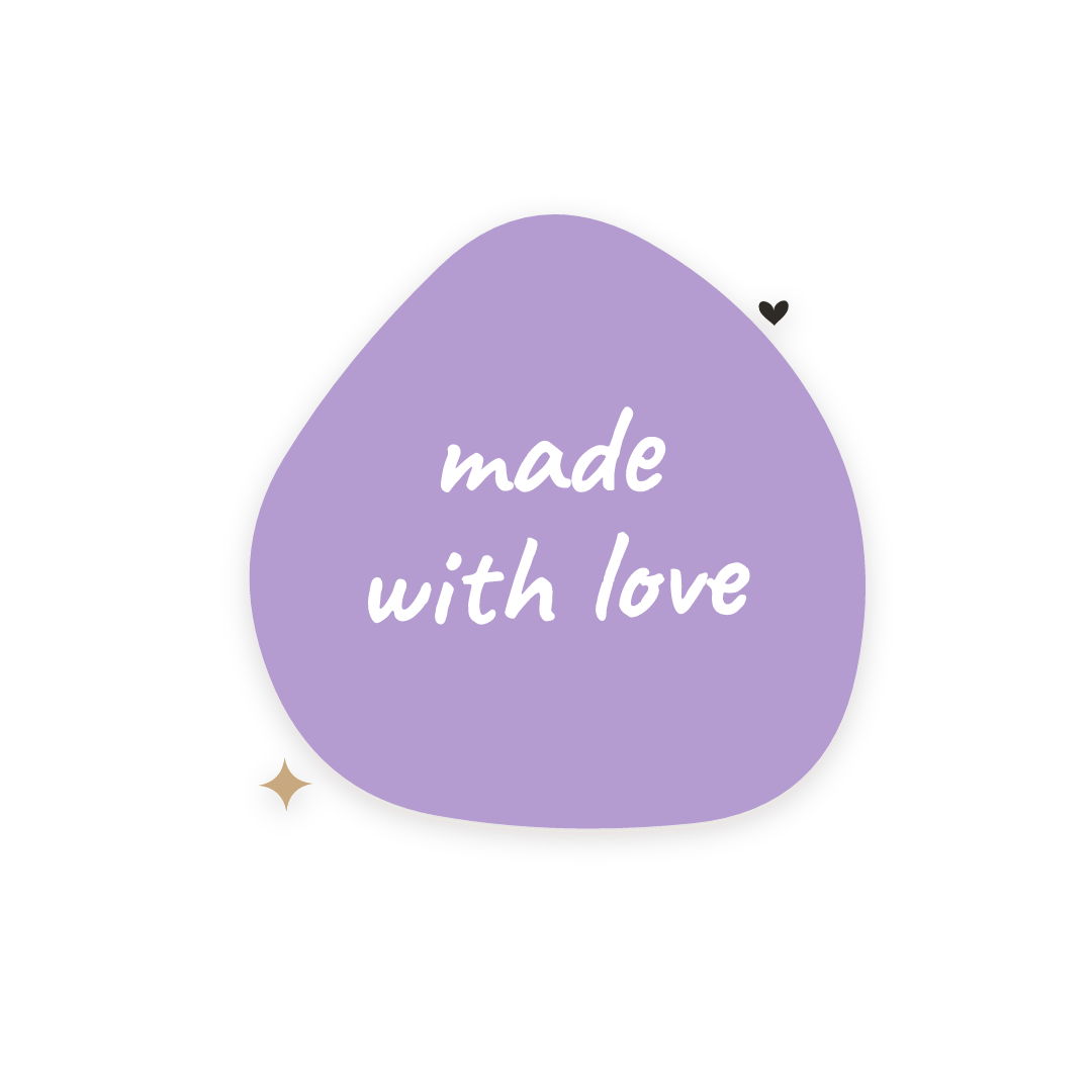 Sticker: made with love