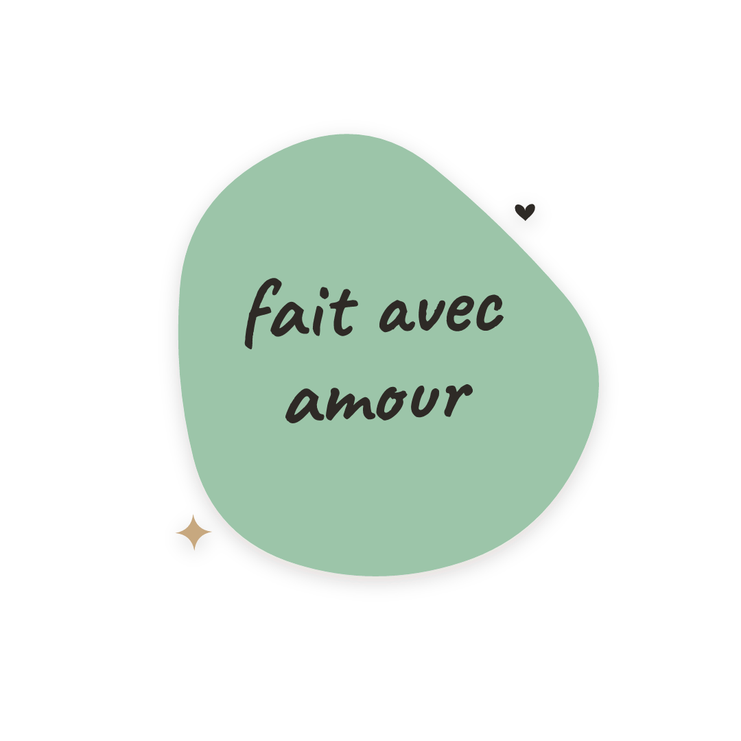 Sticker: fait avec amour