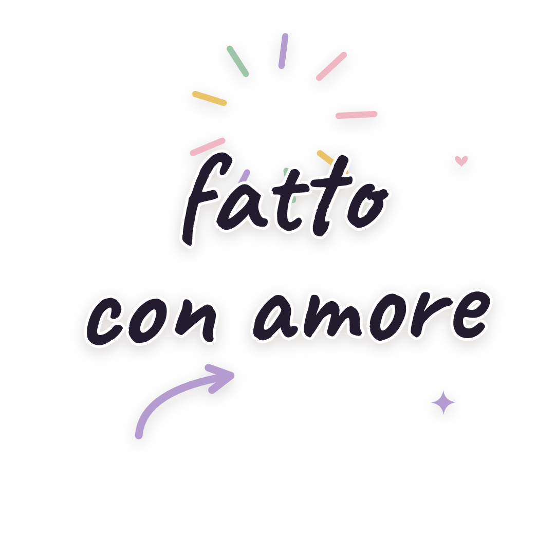 Sticker: fatto con amore