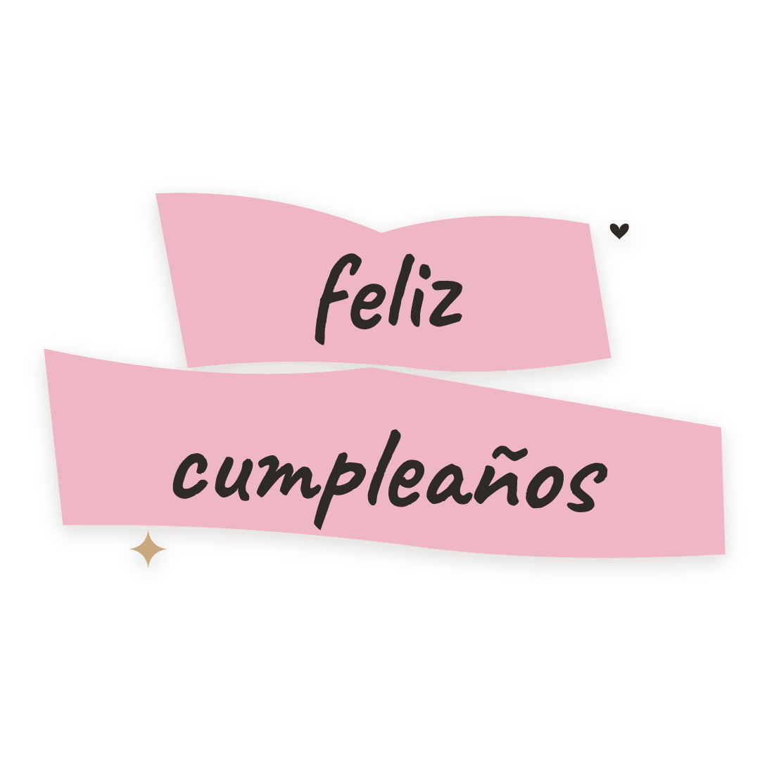 Sticker: feliz cumpleaños