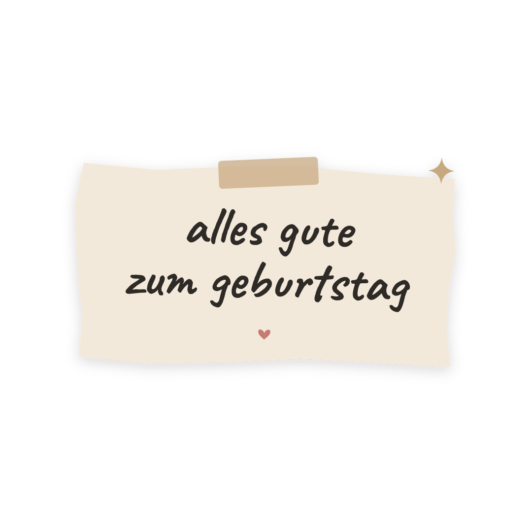 Sticker: alles gute zum geburtstag