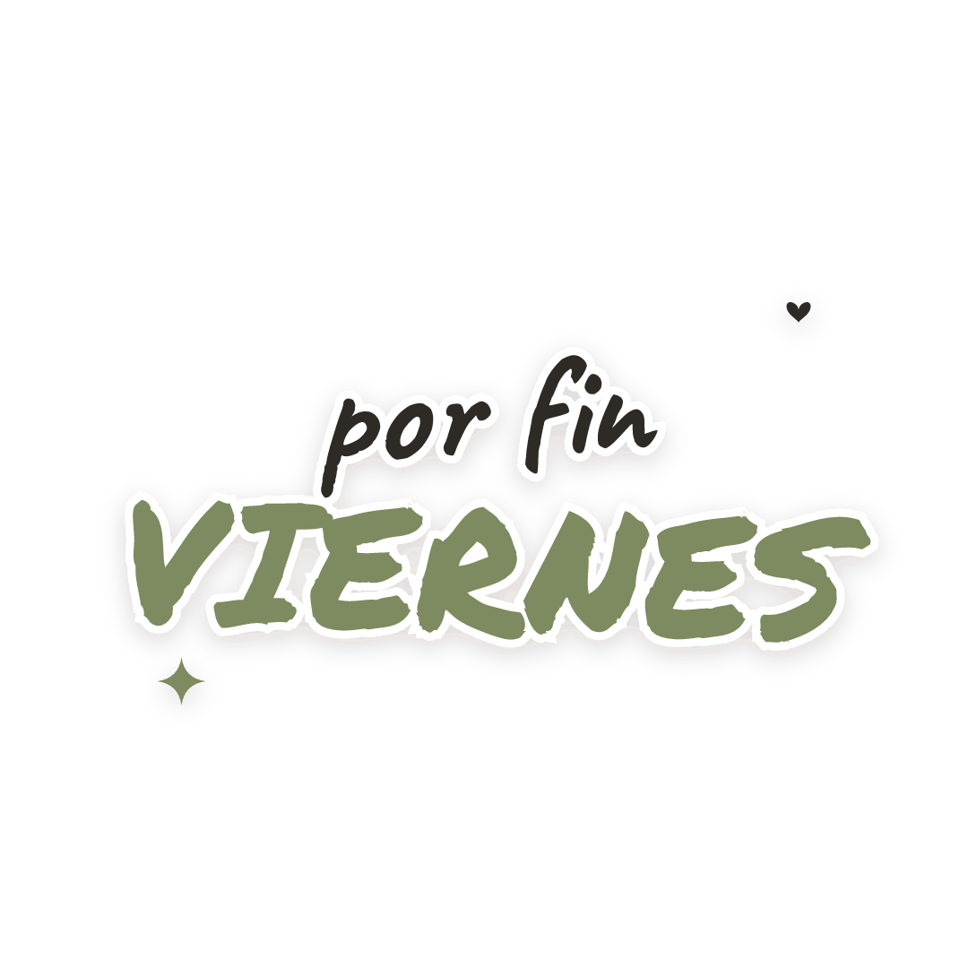 Sticker: por fin viernes