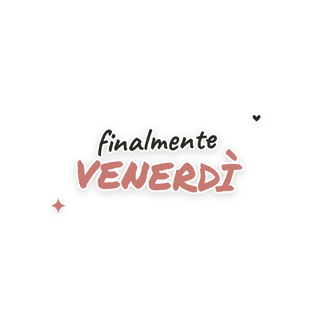 Sticker: finalmente venerdì