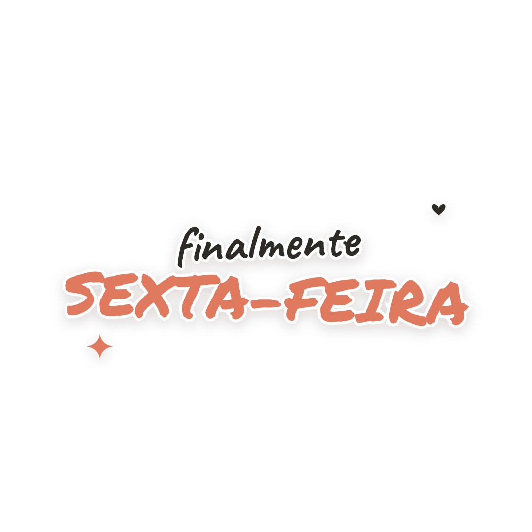 Sticker: finalmente sexta-feira