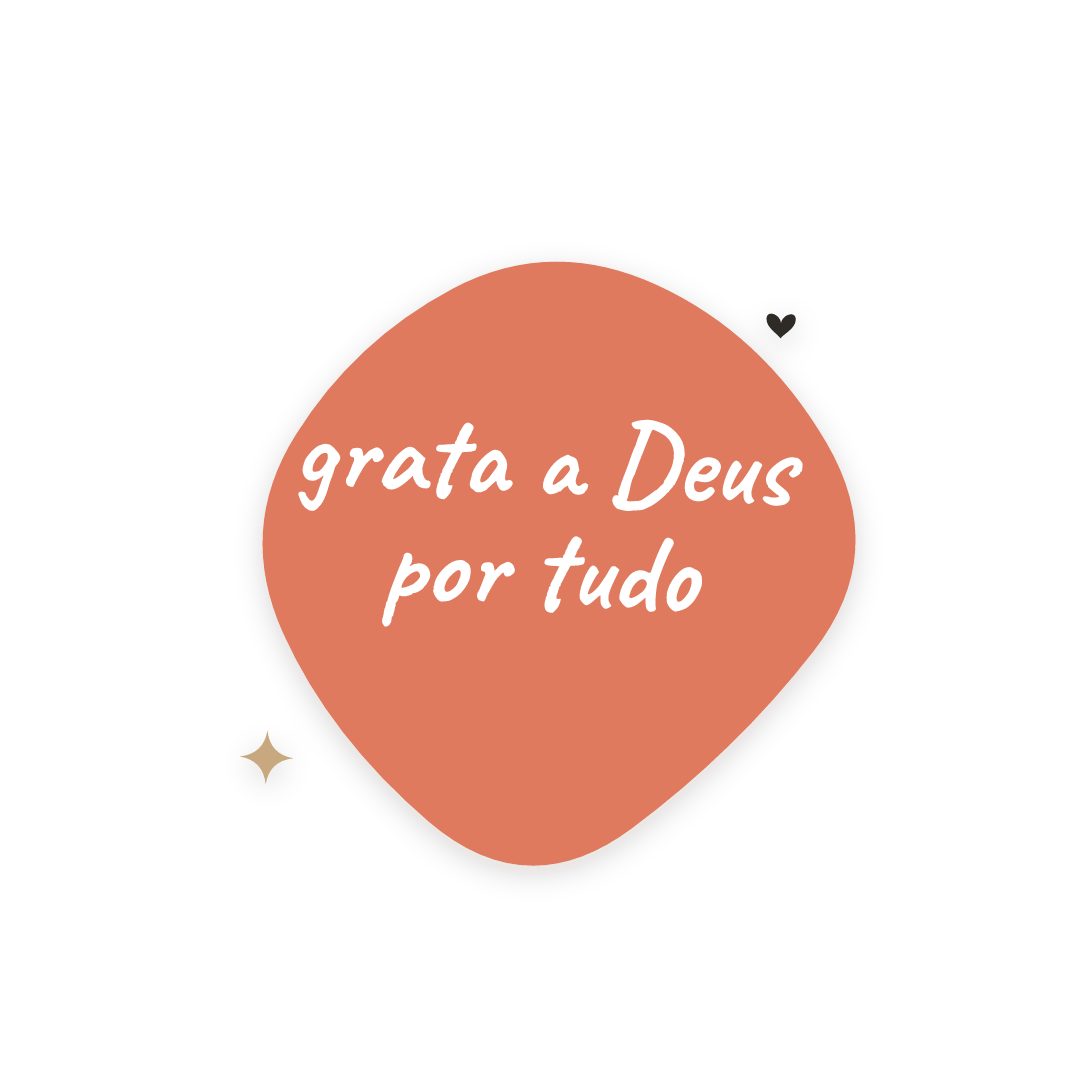 Sticker: grata a Deus por tudo