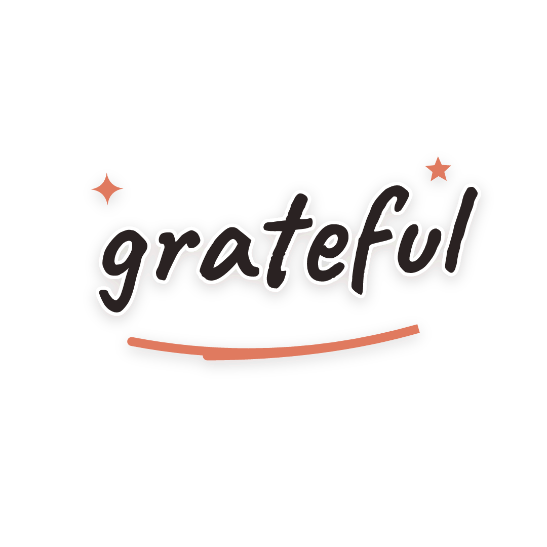 Sticker: grateful