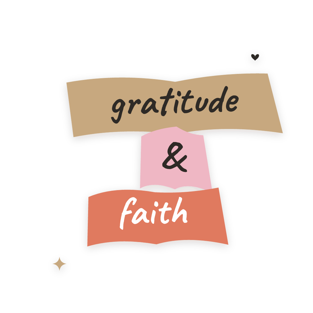 Sticker: gratitude & faith