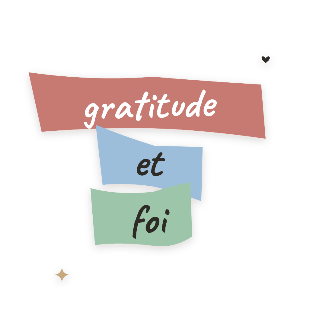 Sticker: gratitude et foi