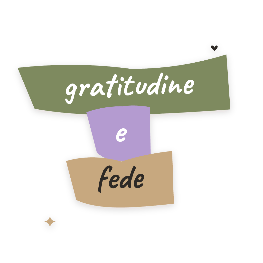 Sticker: gratitudine e fede