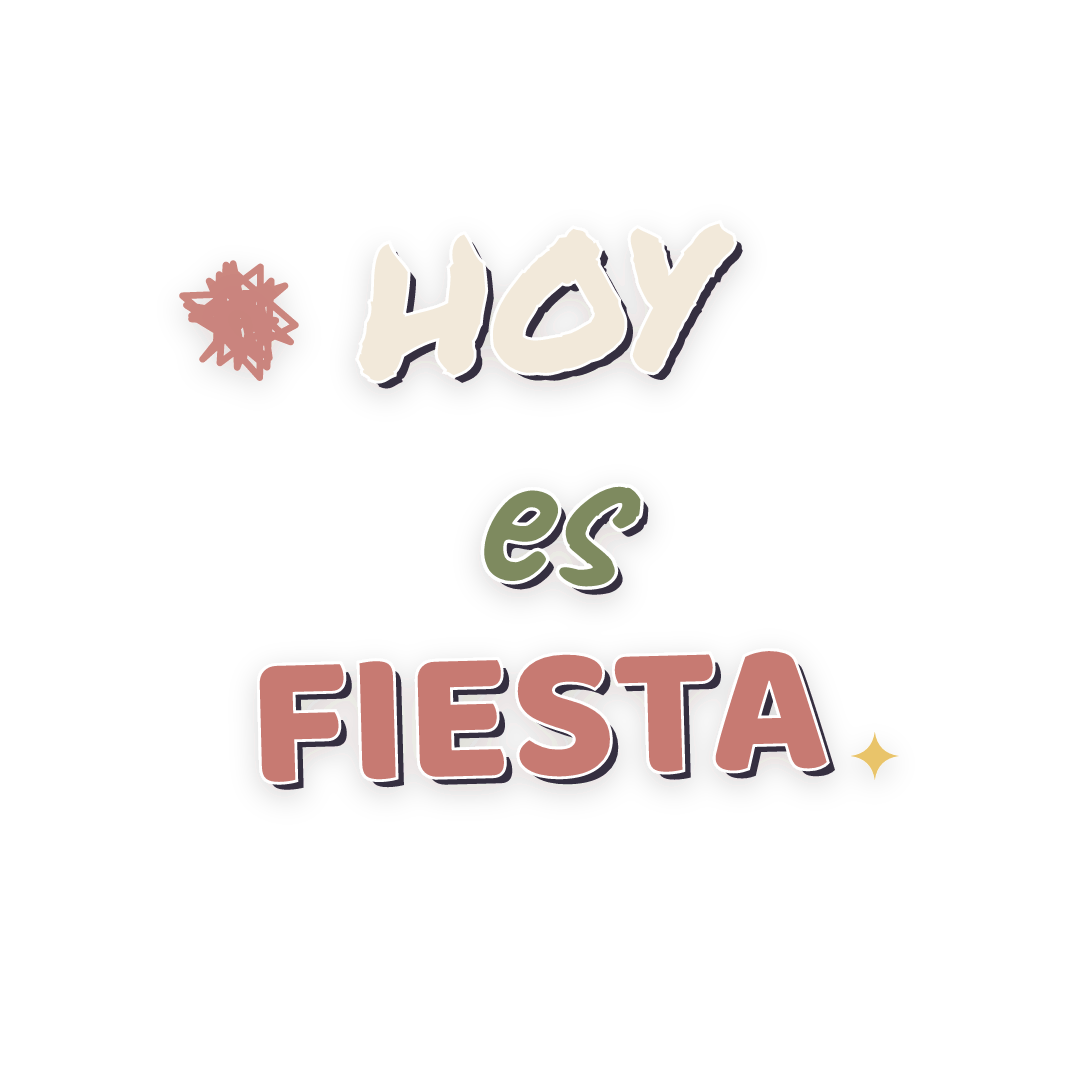 Sticker: hoy es fiesta