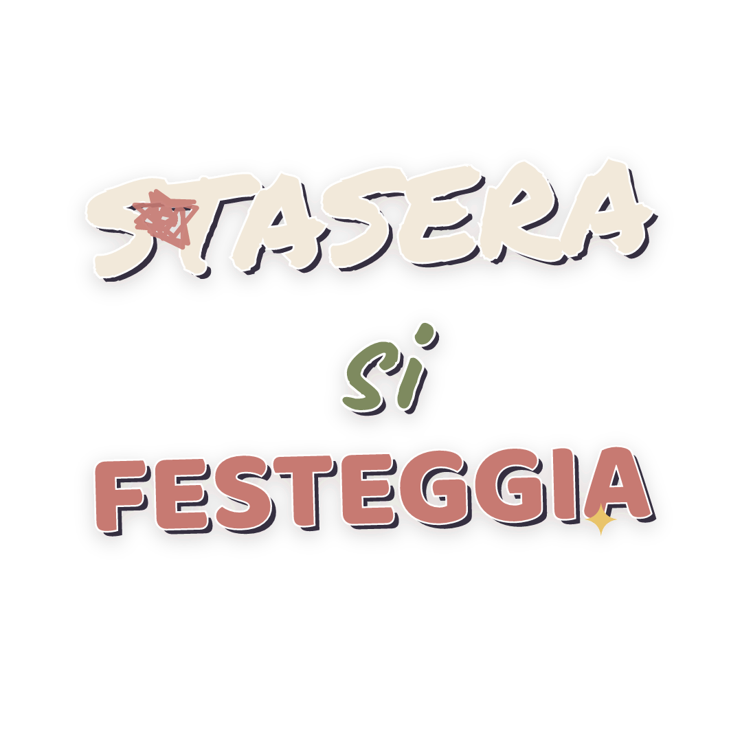 Sticker: stasera si festeggia