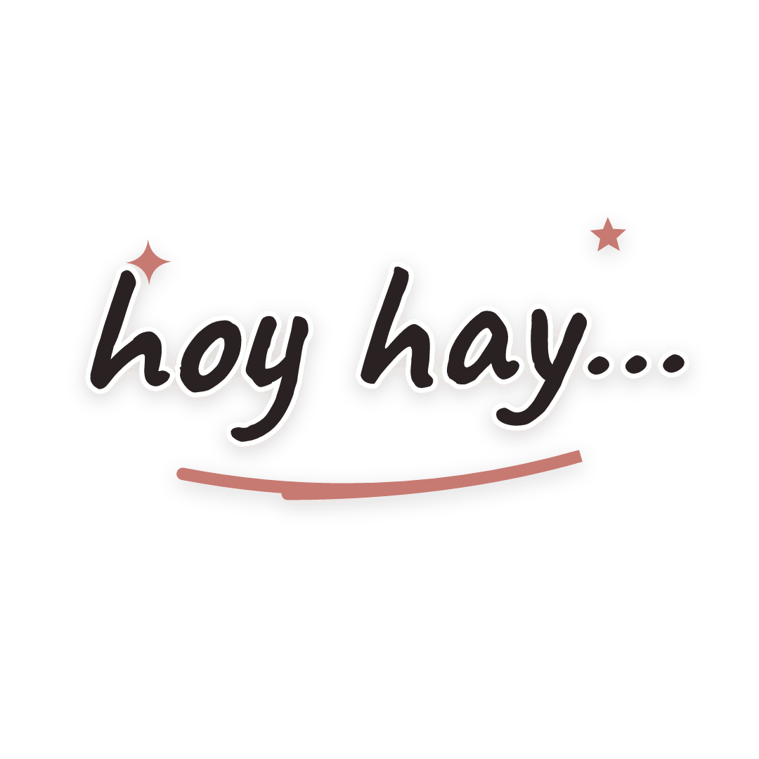 Sticker: hoy hay…