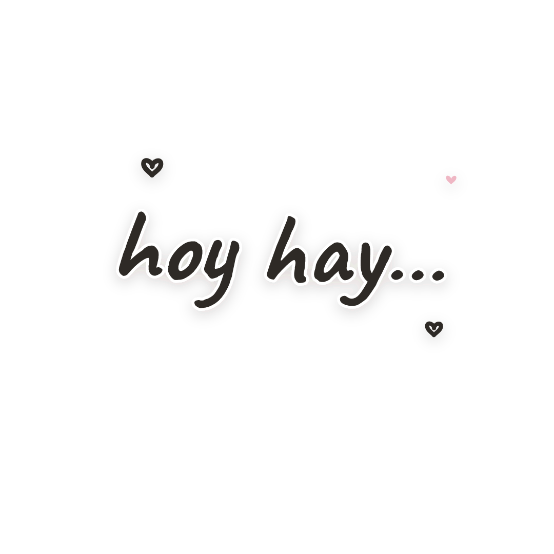 Sticker: hoy hay…