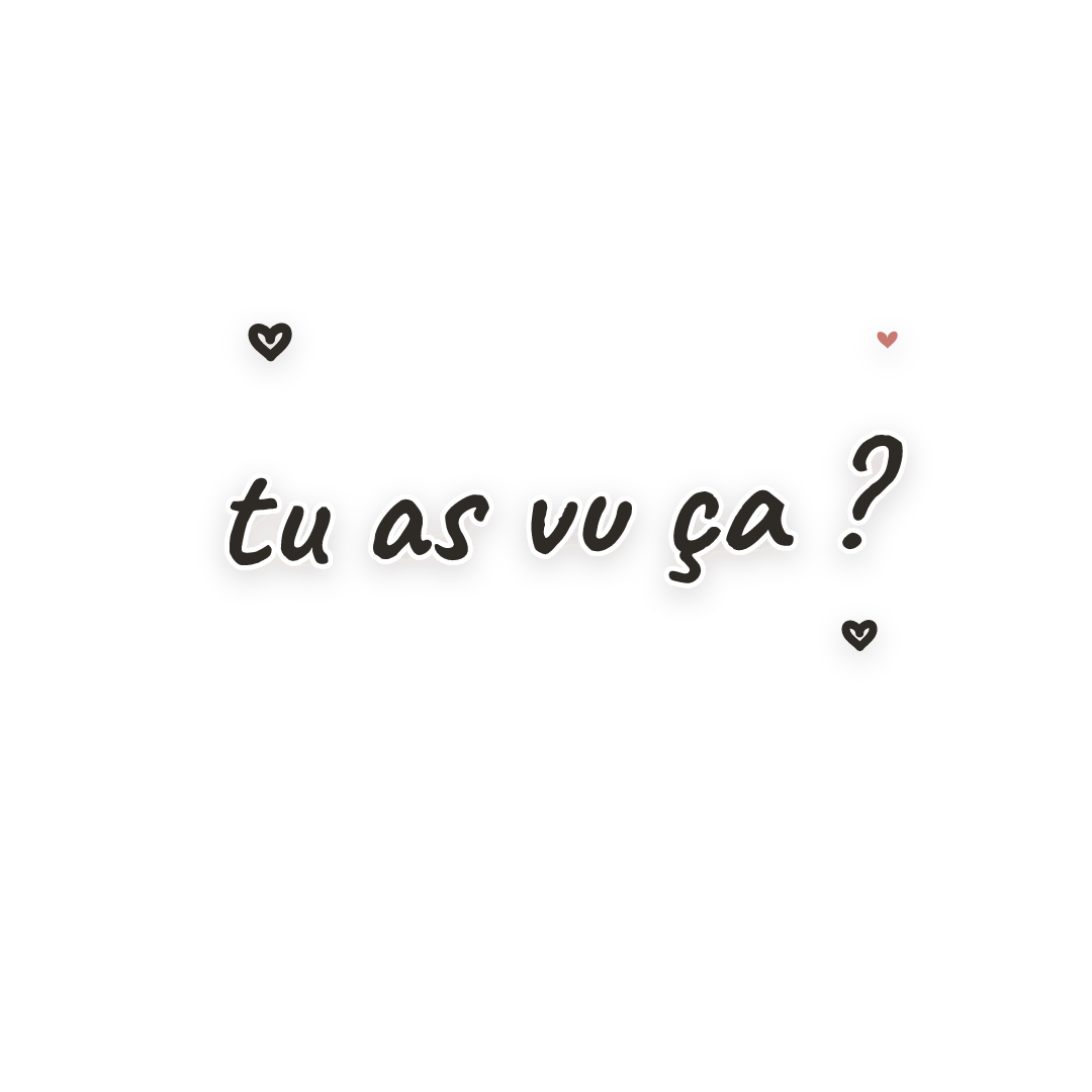 Sticker: tu as vu ça ?
