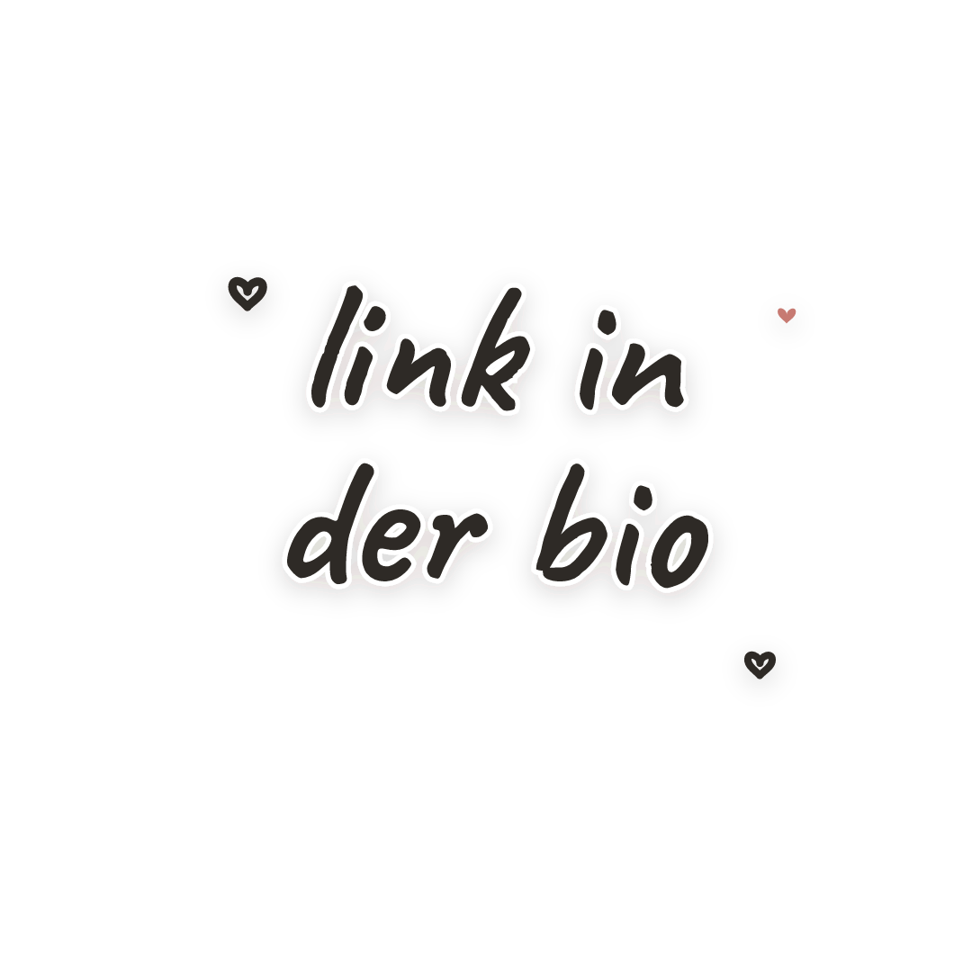 Sticker: link in der bio