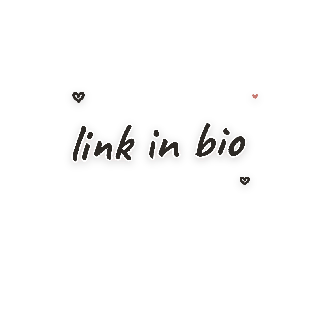 Sticker: link in bio