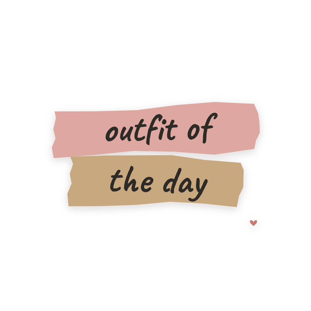 Sticker: outfit of the day