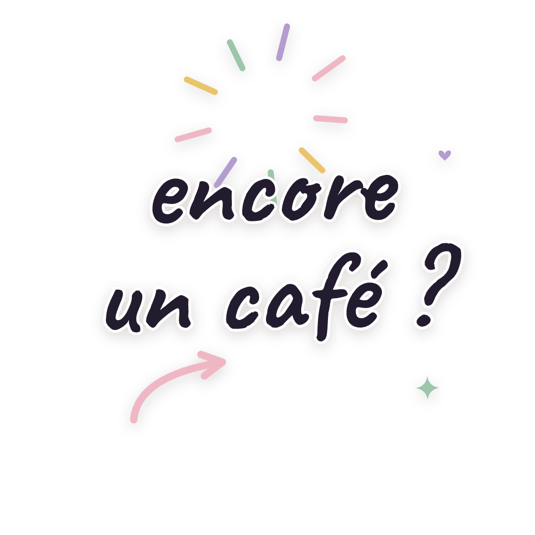 Sticker: encore un café ?